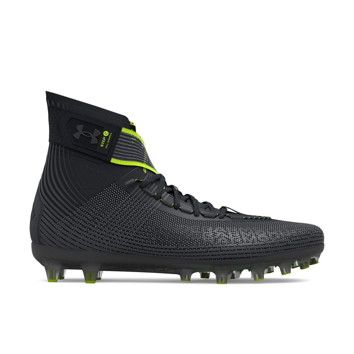Under Armour Highlight MC "Black/Jet Grey" Men's Football Cleat